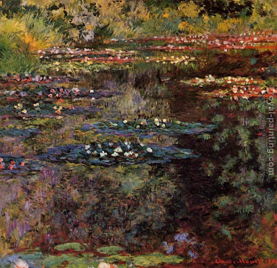 Claude Oscar Monet : Water Lilies XXI